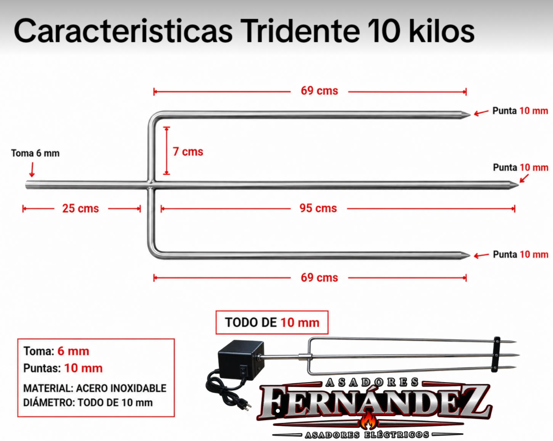 Spiedos y Tridentes para Asador