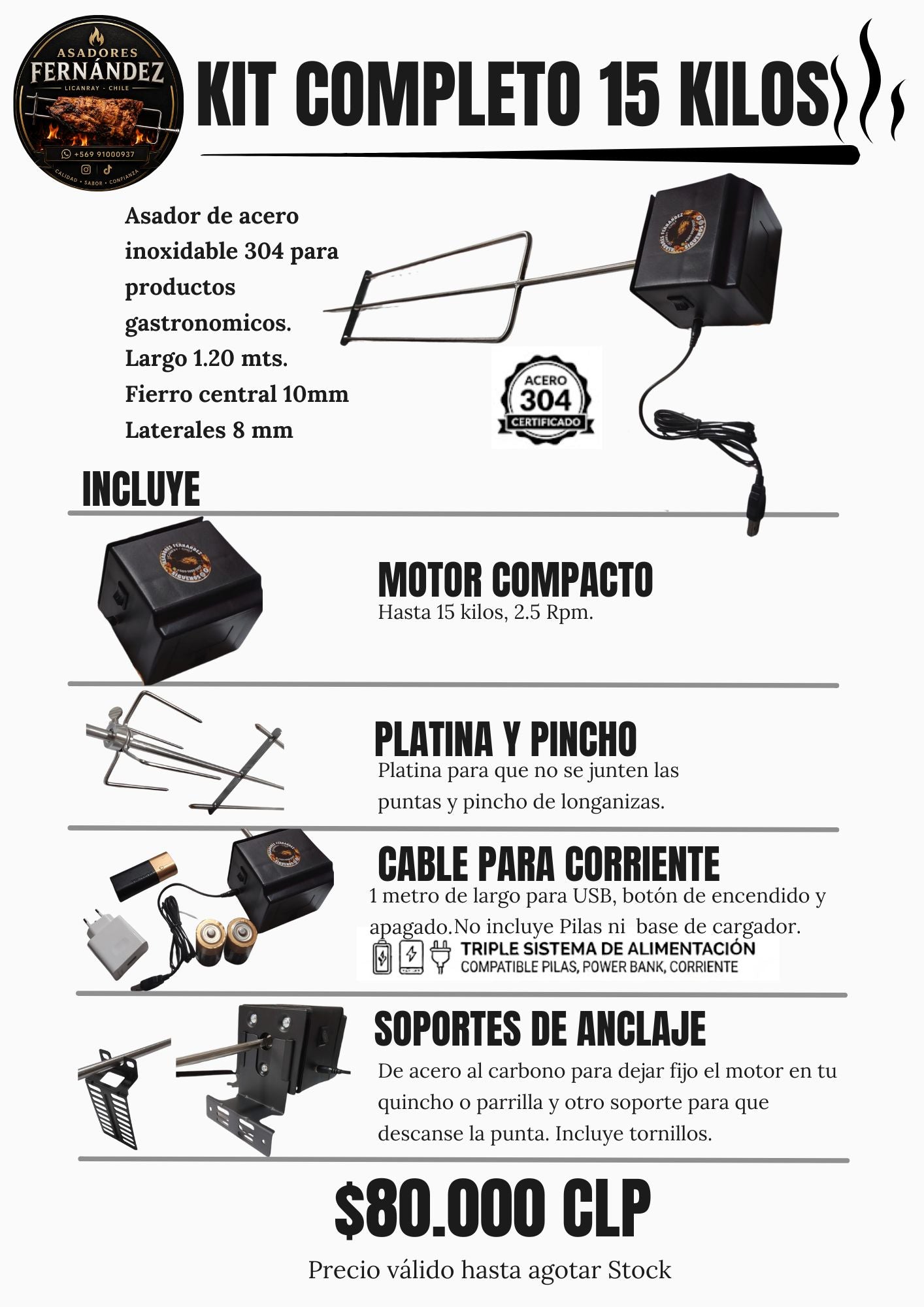 Kit Completo 15 Kilos