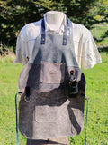 Pechera Asador Cuero Nacional