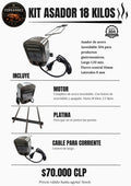 Kit Asador 18 kilos