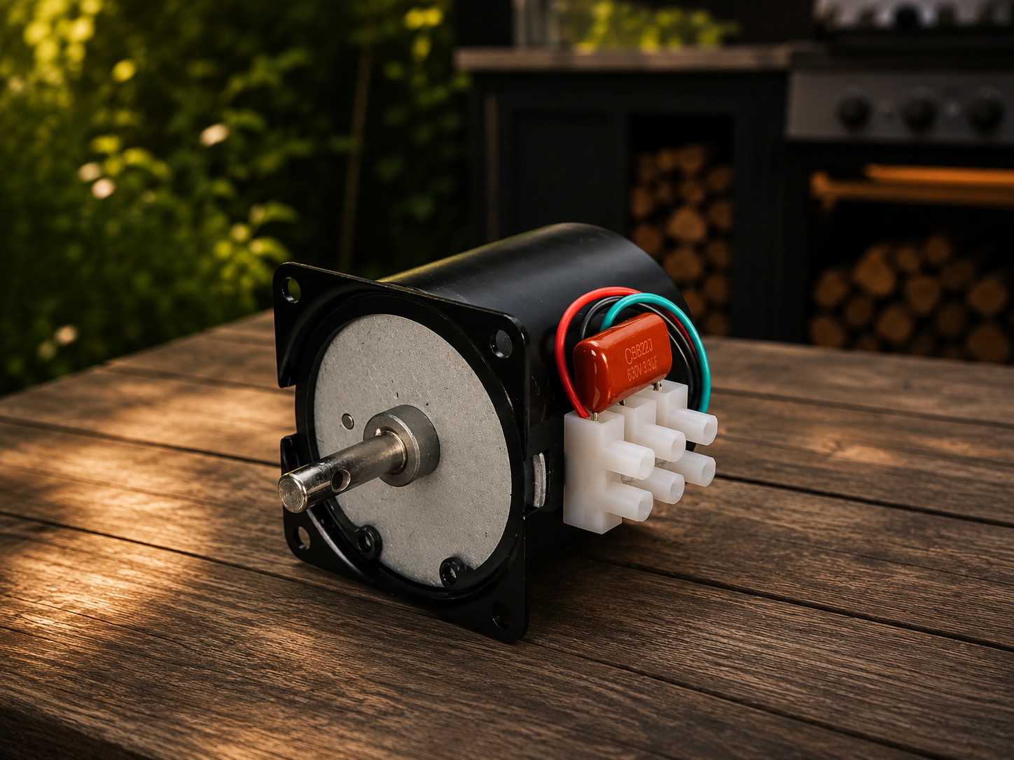 Motor espiedo 35Kg 14W