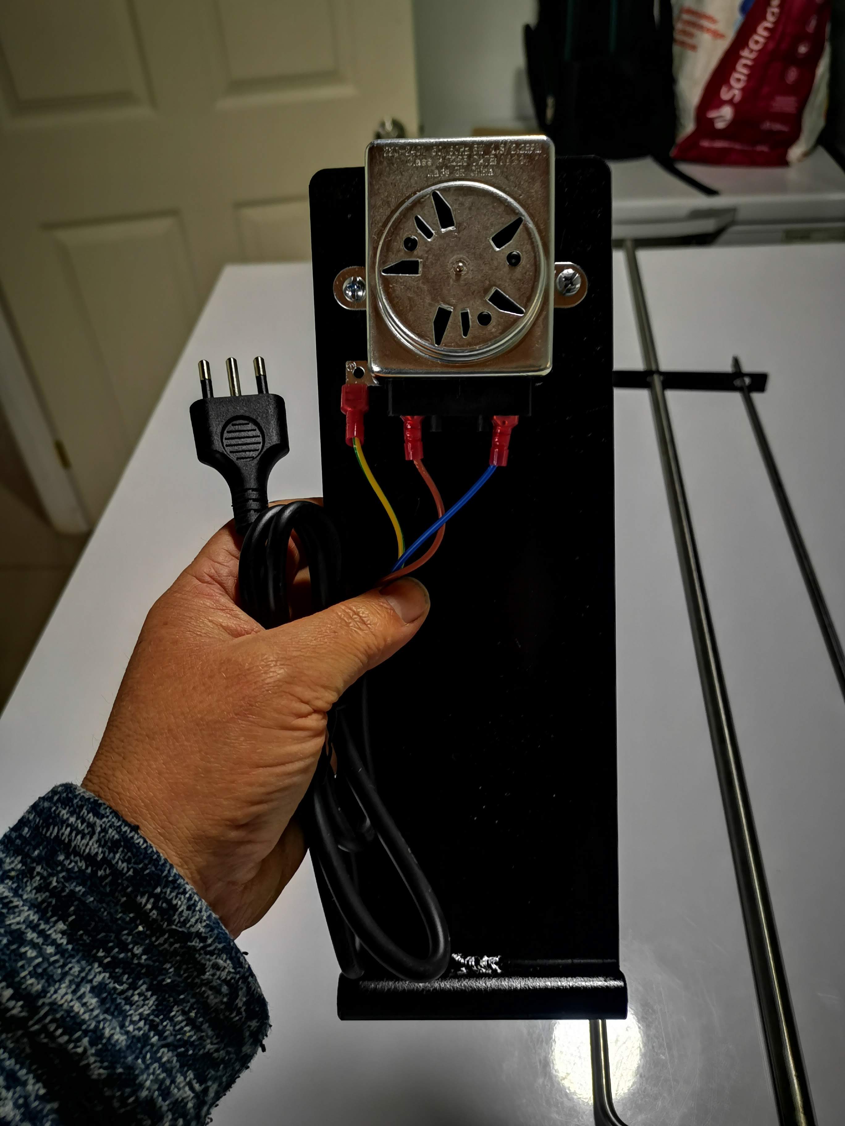 Kit asador eléctrico 10 kilos