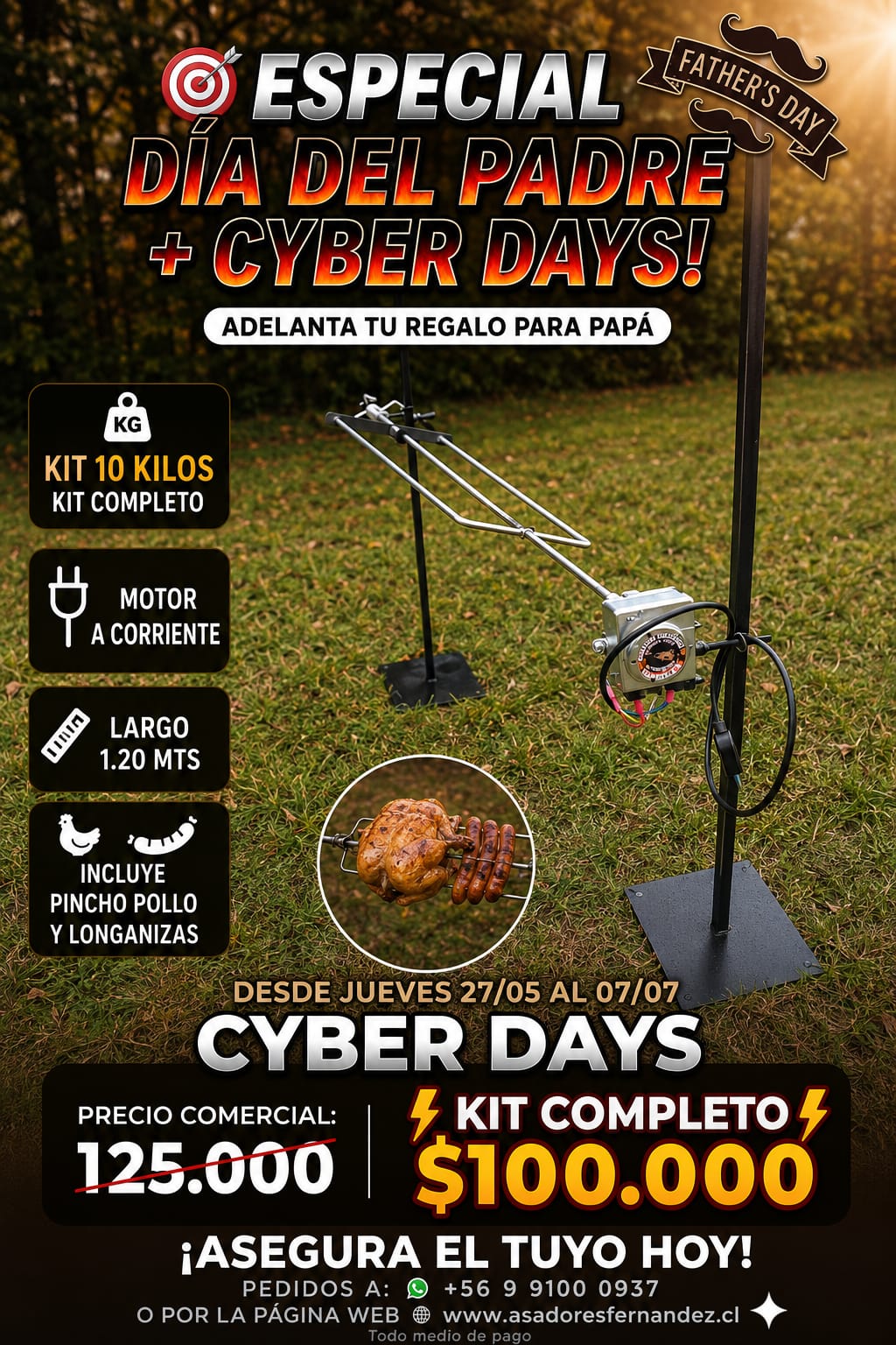 OFERTA CYBER KIT COMPLETO 10KG