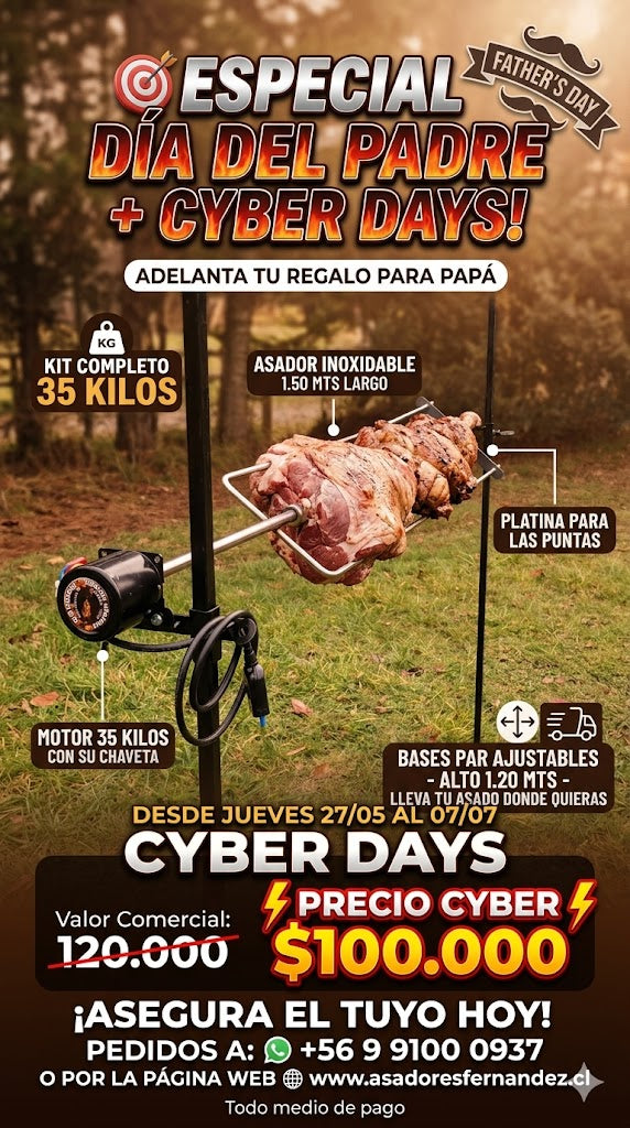 OFERTA CYBER KIT COMPLETO 35 KG
