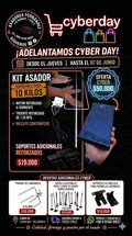 OFERTA CYBER KIT ASADOR 10 KG