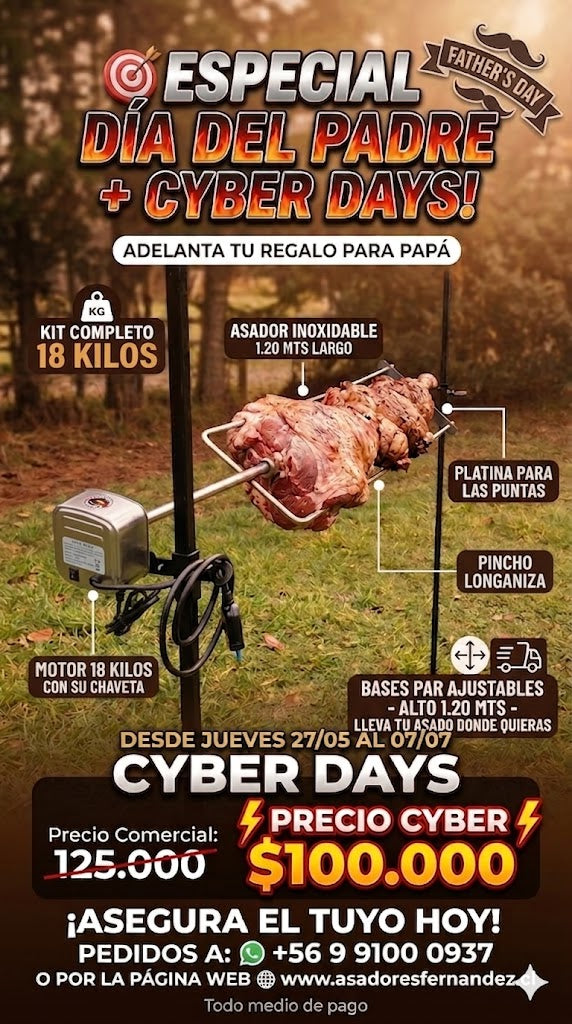 OFERTA CYBER KIT COMPLETO 18 KG