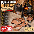 Porta Copa Cuero Nacional