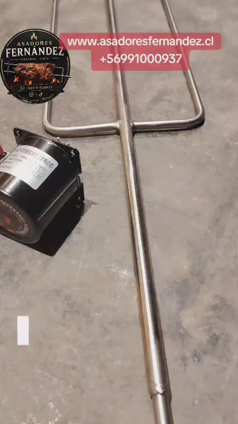 Kit Asador electrico  35 kilos