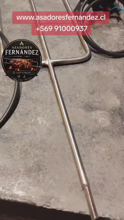 Kit Asador Eléctrico 10 kilos