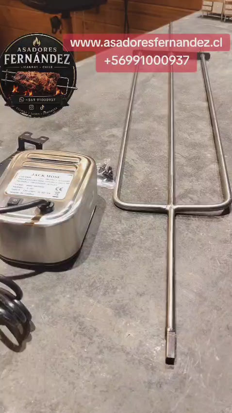 Kit Asador Eléctrico 18 kilos